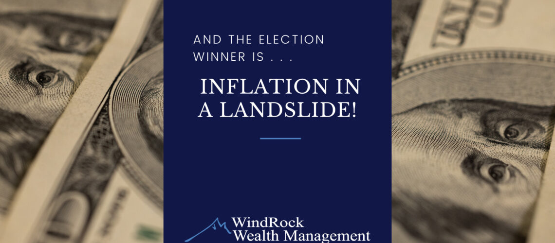 And the Election Winner is . . . Inflation in a Landslide!